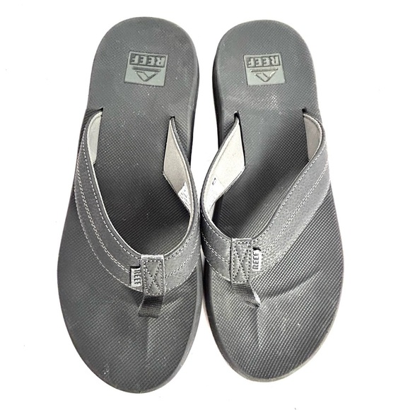 Reef Element TQT Flip Flops Sandal Black Bottle Opener Mens Size 14 Beach Casual - Picture 5 of 12